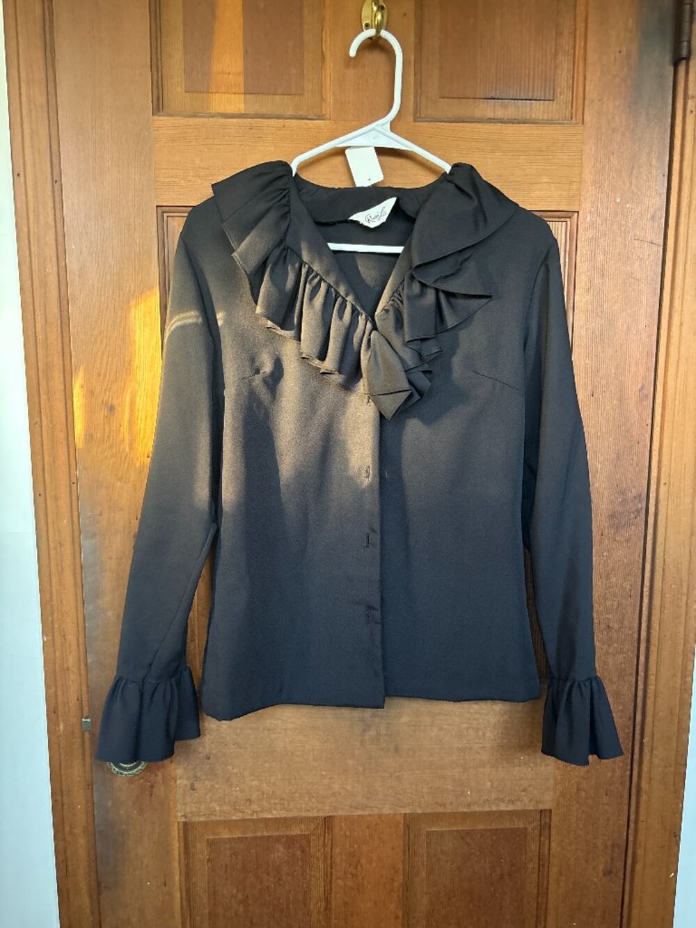 Genuine 70s Ruffle Blouse